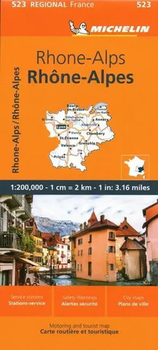 Rhone alps michelin regional - rhone-alps,