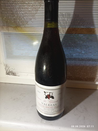 1996 valreas cotes rhone - 1996, du
