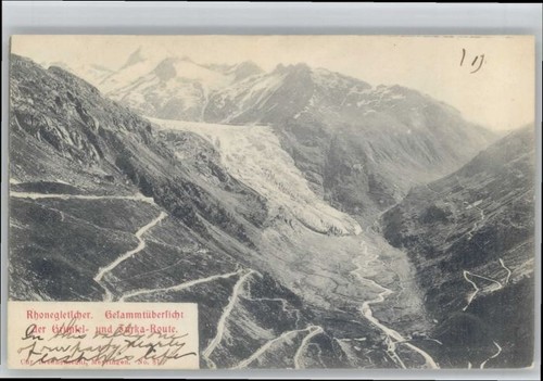 Rhonegletscher glacier - rhonegletscher, du