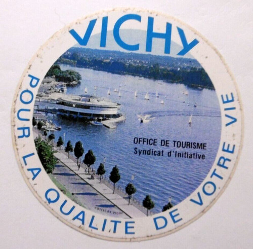 Souvenir aufkleber vichy - souvenir-aufkleber,