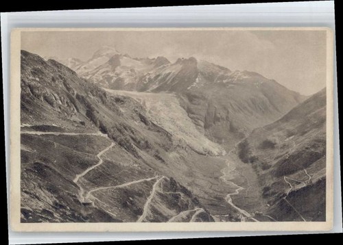 Rhonegletscher glacier - glacier, du