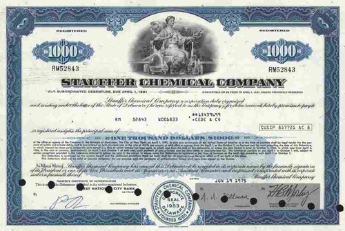 Stauffer chemical comp 1975 - stauffer,