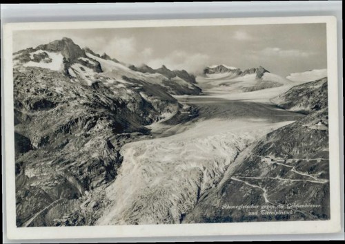 Rhonegletscher glacier - glacier, du