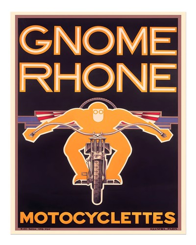 Vintage gnome rhone - gnome,