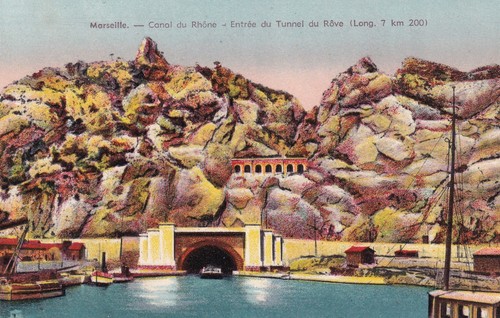 Postkarte marseille canal - postkarte,
