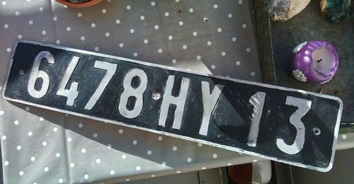Nummernschild frankreich - nummernschild,