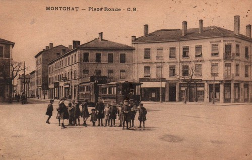 Cpa montchat - montchat, (rhone)