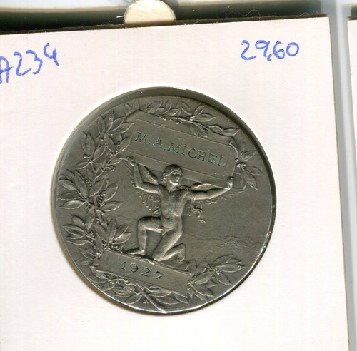 Frankreich 1927 rhone medaille - 1927,