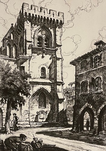 Villeneuve les avignon 1930 - um,